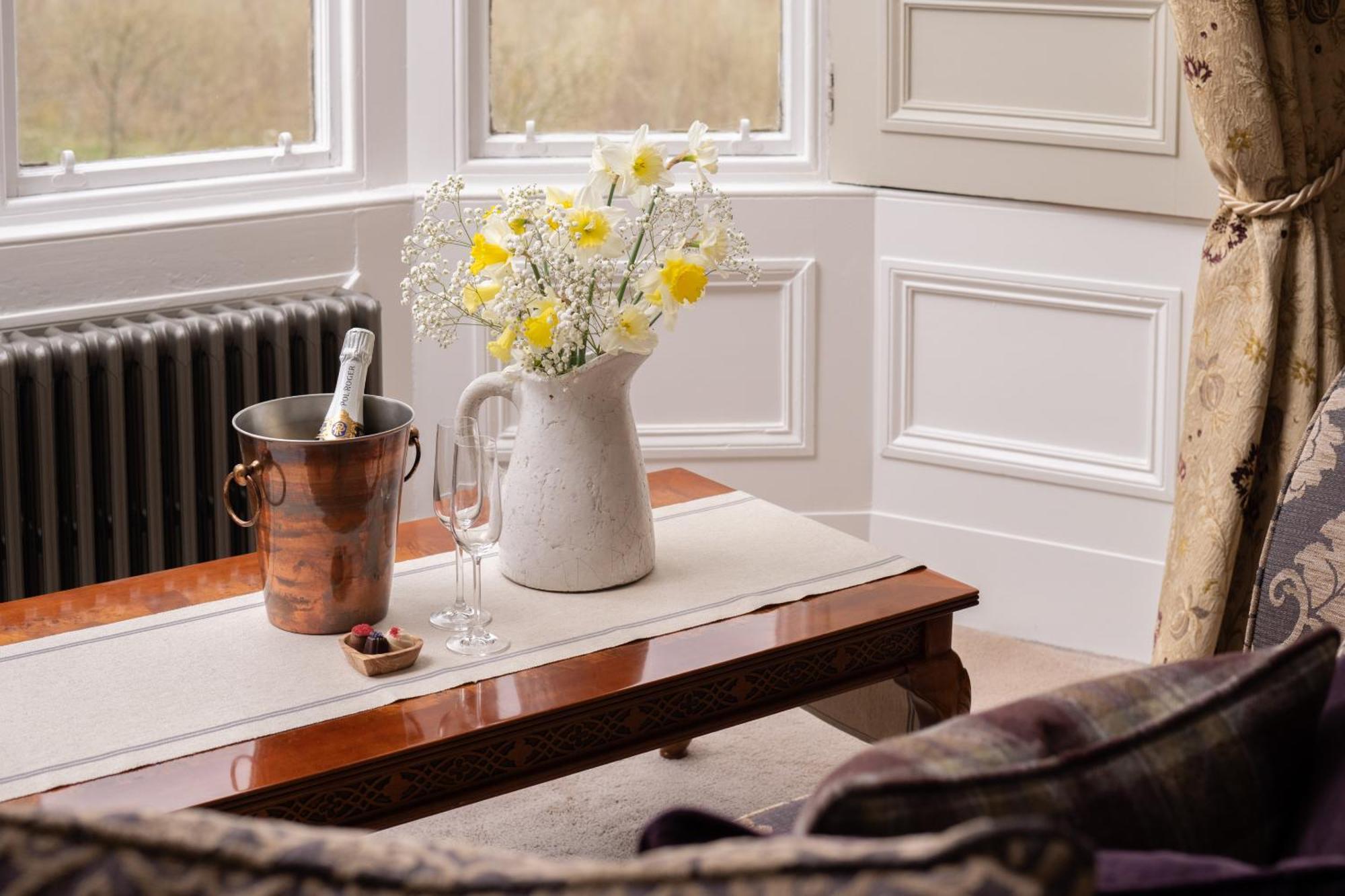 Nithbank Country Estate 5 Star Gold Bed and Breakfast Thornhill  Buitenkant foto