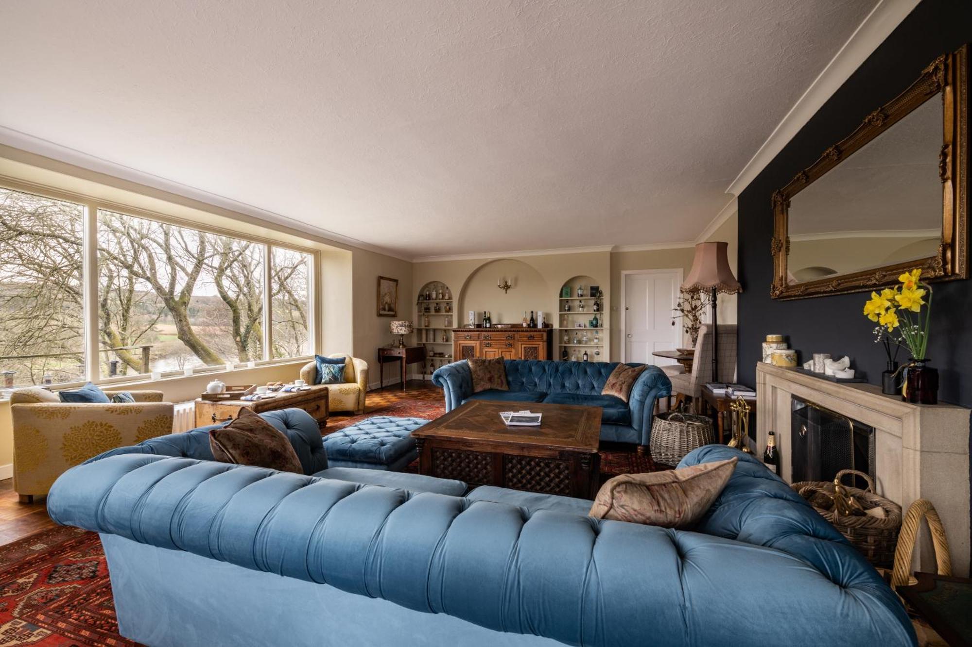 Nithbank Country Estate 5 Star Gold Bed and Breakfast Thornhill  Buitenkant foto