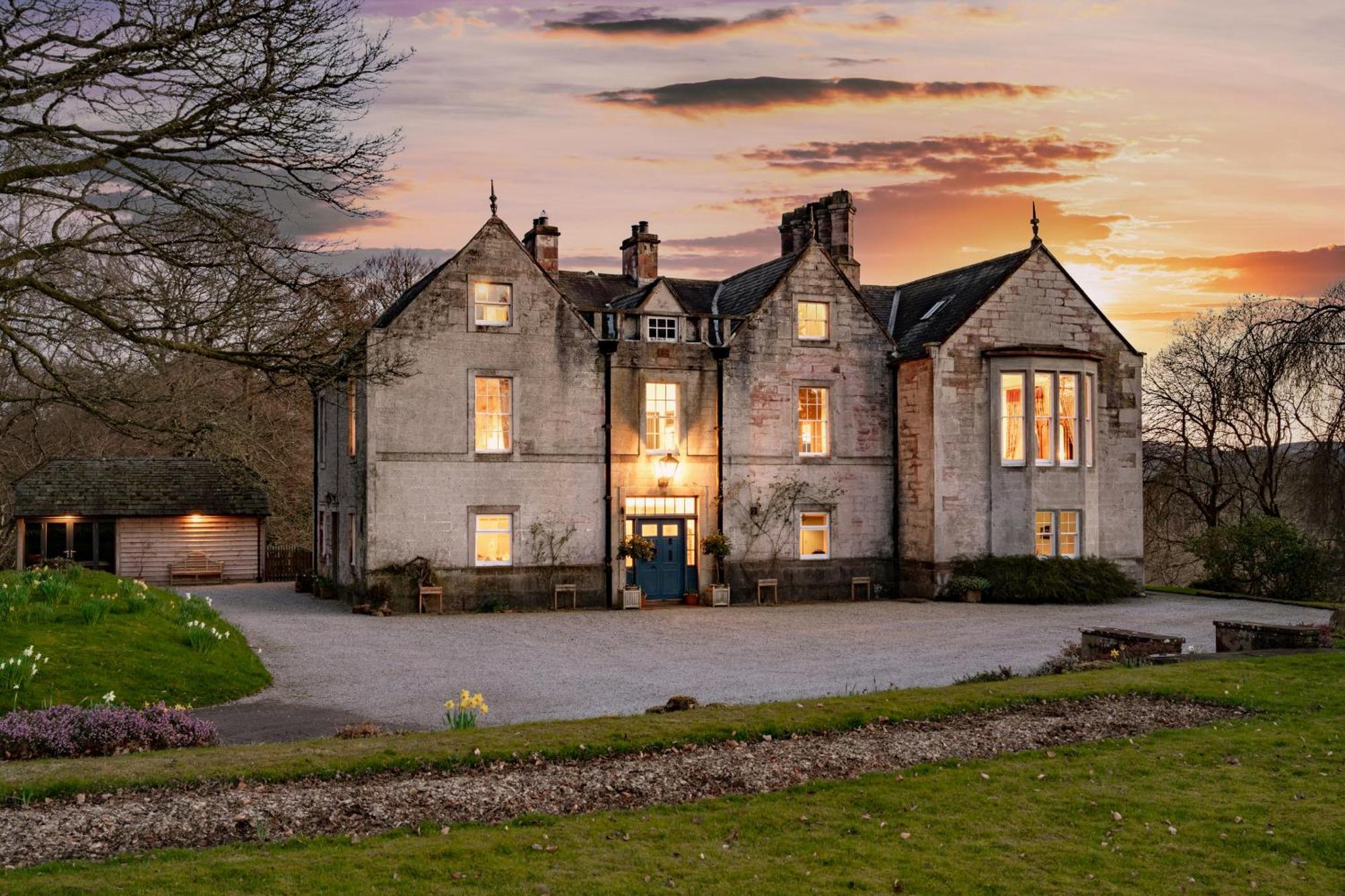 Nithbank Country Estate 5 Star Gold Bed and Breakfast Thornhill  Buitenkant foto